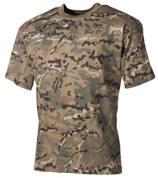 US T-Shirt, halbarm, operation-camo, 170 g/m²