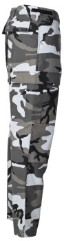 US Kampfhose, BDU, urban, Knie- und Gesäßverstärkung, Größe M