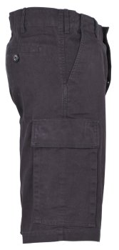 BW Moleskin Bermuda, schwarz- stonewashed, Größe XXL