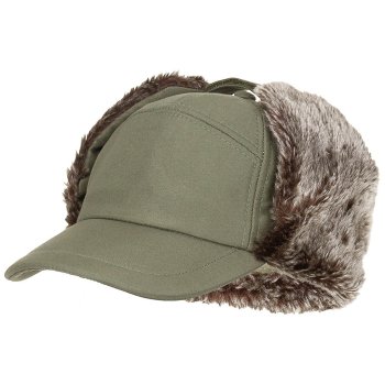 Winter Cap, "Trapper", oliv