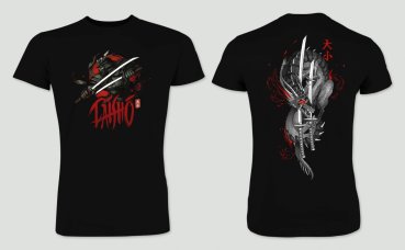 Tshirt Daisho schwarz