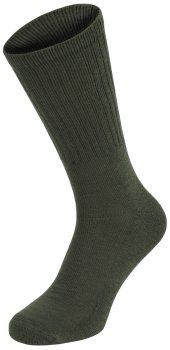 Army Socken, oliv, halblang, 3er Pack