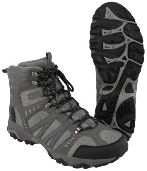 Trekking-Schuhe, grau, "Mountain High"