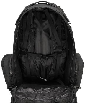 Ital. Rucksack, schwarz, "Tactical-Modular"