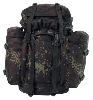 BW Rucksack, "Mountain", flecktarn