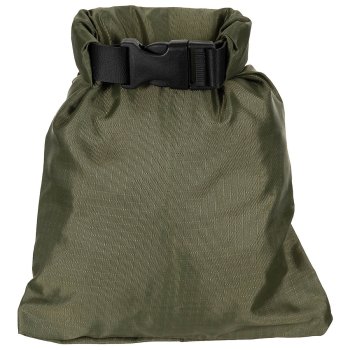 Packsack, "Drybag", oliv, wasserdicht, 1 l