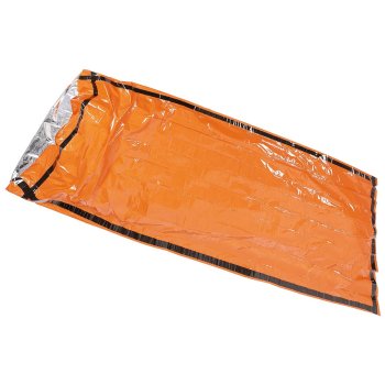 Notfall-Biwaksack, orange, einseitig alubeschichtet