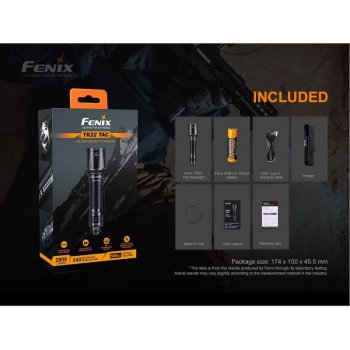 Fenix TK22 TAC LED Taschenlampe