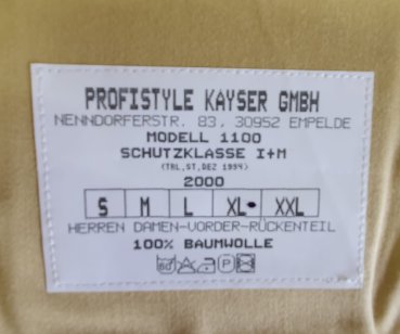 Stichschutz Weste Kayser "Titanium"