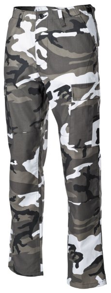US Kampfhose, BDU, urban, Knie- und Gesäßverstärkung, Größe M