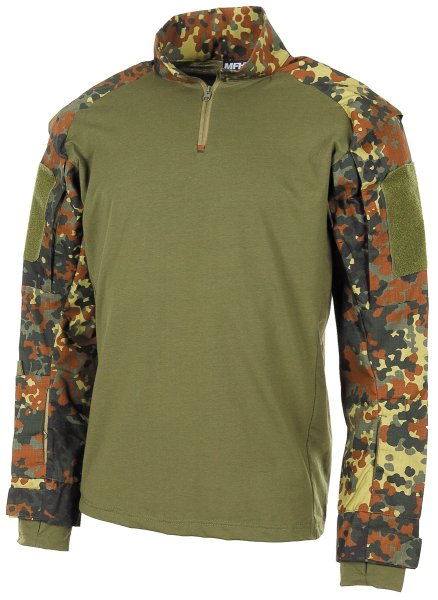 US Tactical Hemd, langarm, flecktarn