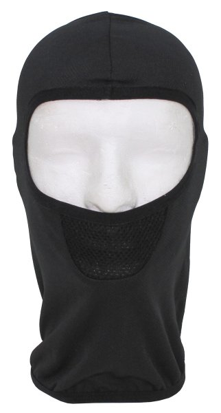 Balaclava, "Tactical", 1-Loch, schwarz