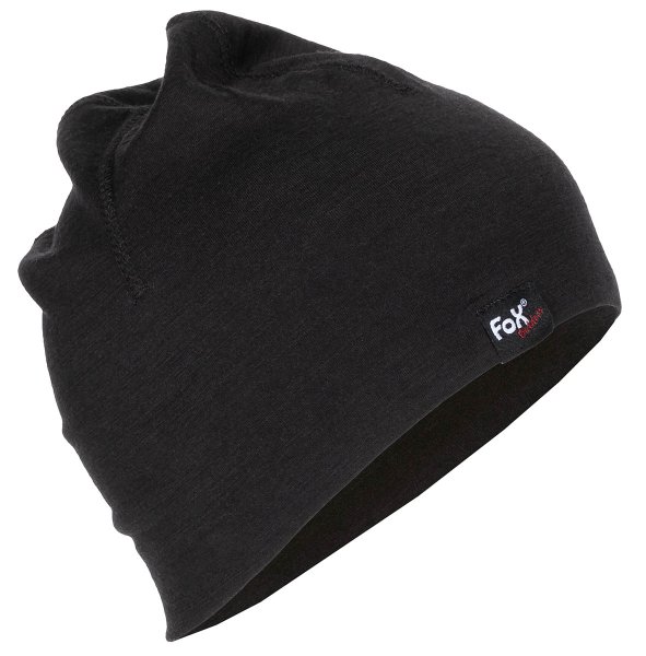 Beanie, "Merino Lite", schwarz