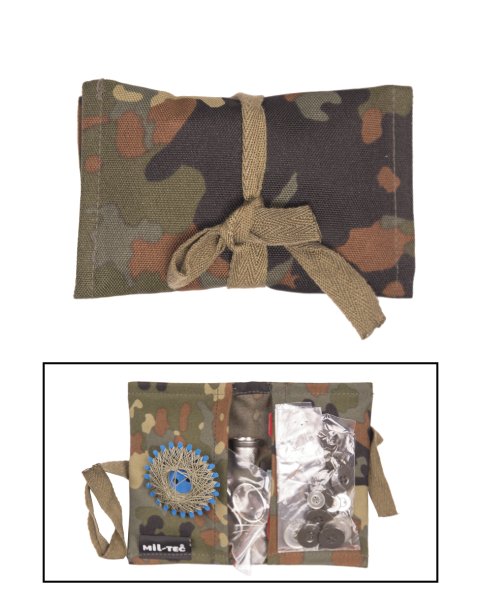 BW NÄHZEUG HEER/LW M.ETUI FLECKTARN