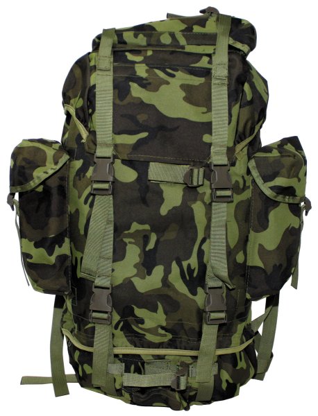 BW Kampfrucksack, 65 l, Alu-Aussteifung, M95 CZ tarn