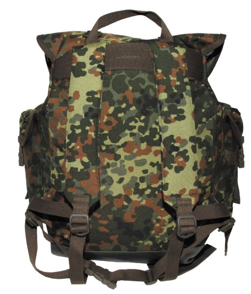 BW Gebirgsrucksack, klein, flecktarn, Cordura