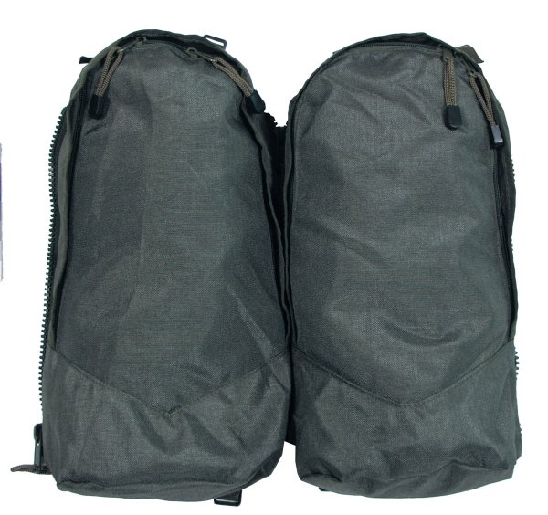 Rucksack, "Alpin 110", oliv, 2 abnehmbare Seitentaschen