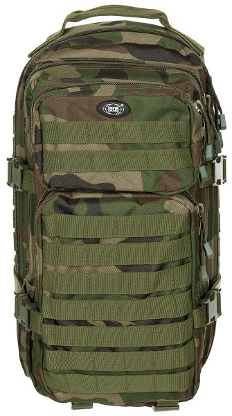 US Rucksack, Assault I, woodland