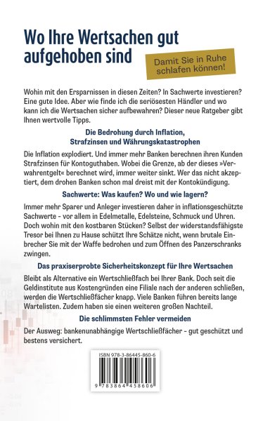 In Sachwerte investieren und diese sicher aufbewahren - Michael Brückner