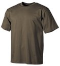 US T-Shirt, halbarm, oliv, 170 g/m²