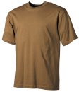 US T-Shirt, halbarm, coyote tan, 170 g/m²