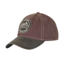 Helikon-Tex Snapback Cap - Dirty Washed Cotton - kastanienbraun/schwarz
